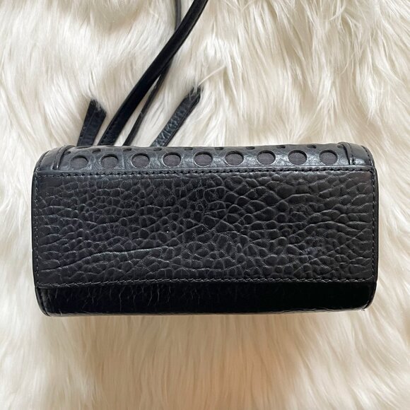 Kate Spade Black Looloo Perri Lane Bubbles Leather Crossbody Purse Bag - Picture 7 of 11